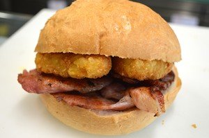 Bacon & Hash Brown