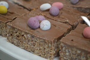 Easter Mars Bar Cake
