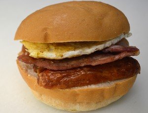 Sausage, Bacon & Egg