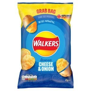 Walkers GB Cheese and Onion